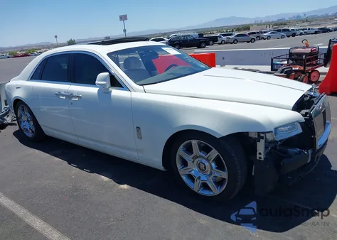 2014 Rolls-Royce Ghost из США, поврежденный, VIN SCA664S52EUX52508